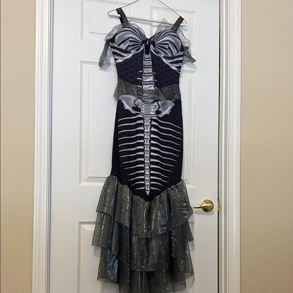 Mermaid skeleton Halloween costume